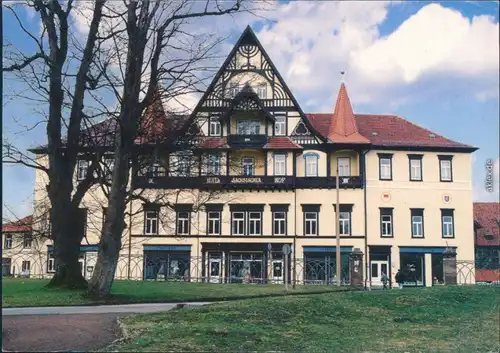 Meiningen Hotel "Sächsischer Hof" - Außenansicht 1982