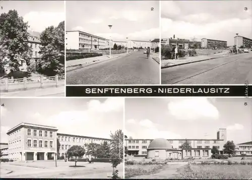 Senftenberg (Niederlausitz) ua Krankenhaus, Straße des Bergmanns 1984