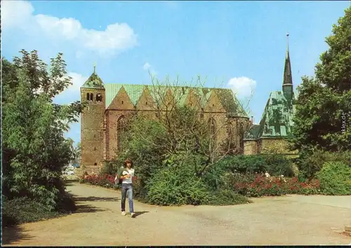 Ansichtskarte Magdeburg Petrikirche 1984