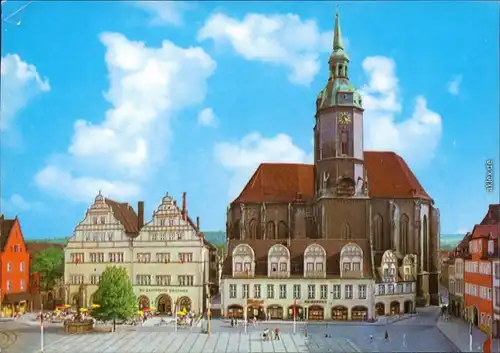 Ansichtskarte  Naumburg (Saale) Wilhelm-Pieck-Platz 1975