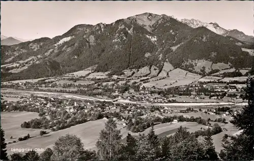 Lenggries Brauneck (1555 m) und Benediktenwand (1802 m) 1968