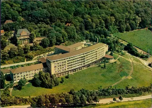 Luftbild Bad Pyrmont Versorgungskrankenhaus 1974