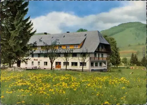 Bernau im Schwarzwald Gasthof und Pension Rössle 1961