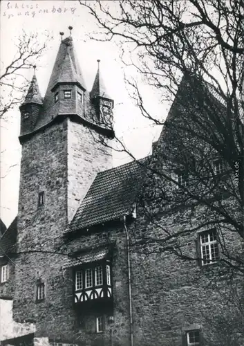 Spangenberg Schloss Spangenberg Foto Ansichtskarte 1976