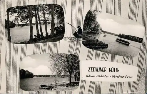Foto Ansichtskarte Zechlinerhütte Rheinsberg Zechliner Hütte 1965