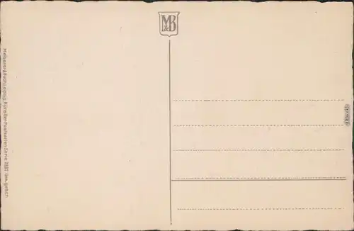 Künstlerkarte: Angler an der Windmühle Ansichtskarte signiert 1932