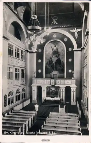Bischofswerda Ev. Kirche - Innen Bundestag  Volkskirchlichen Laienbundes  1931