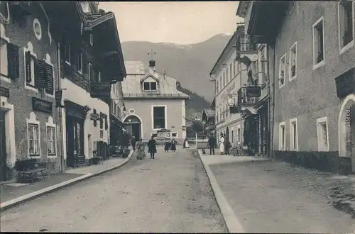 Ansichtskarte Zell am See Seestrasse 1926