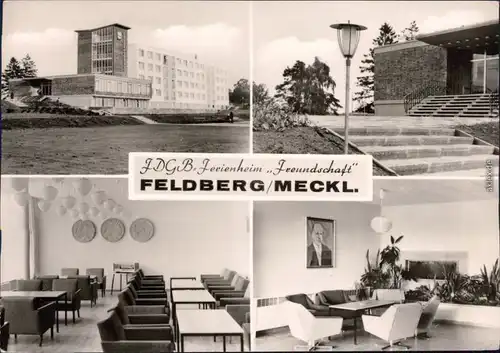 Feldberger Seenlandschaft FDGB-Ferienheim "Freundschaft" Gästebereich 1970/1969