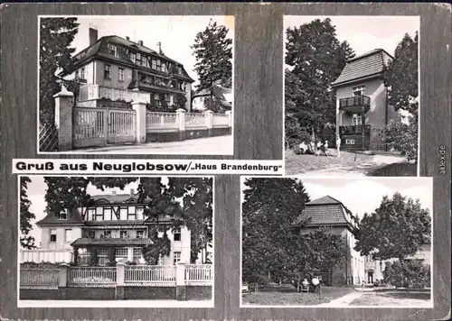 Neuglobsow Stechlin Haus Brandenburg - verschiedene Außenansichten  1969