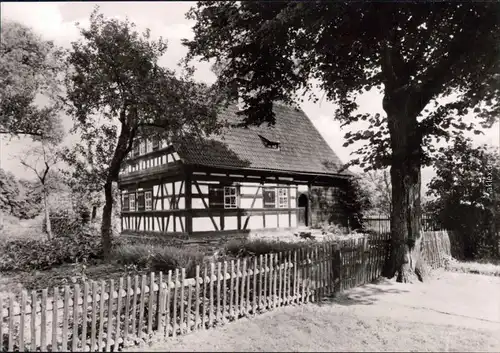 Rudolstadt Volkskundemuseum  Birkenheider Haus (erbaut 1700  Außenansicht 1972