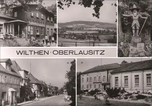 Wilthen   Mönchswalder Bergbaude,   Der Pumphut, Zittauer Straße  1982