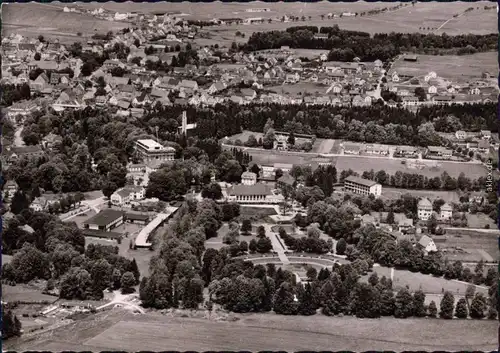 Foto Ansichtskarte Bad Dürrheim Blick über die Stadt 1964