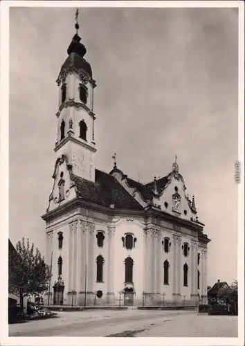 Steinhausen (Oberschwaben) Wallfahrtskirche von Dominicus Zimmermann   1968