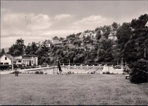 Spangenberg Schwimmbad Foto Ansichtskarte 1976