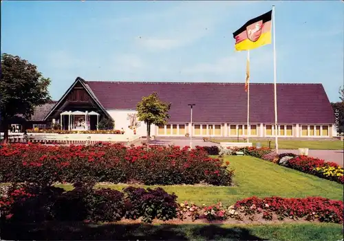 Cuxhaven Veranstaltungshalle im Kurpark Döse Ansichtskarte  1974