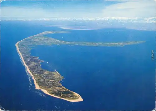 Insel Sylt Luftaufnahme  Ansichtskarte 1982