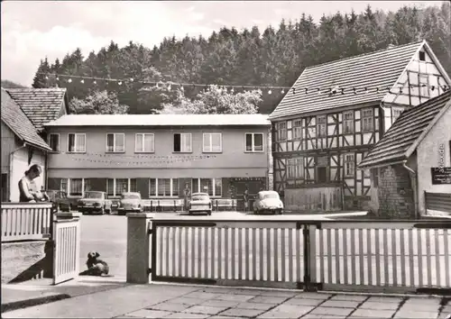 Foto Ansichtskarte Heßles Fambach Naherholungszentrum Nüßleshof 1979