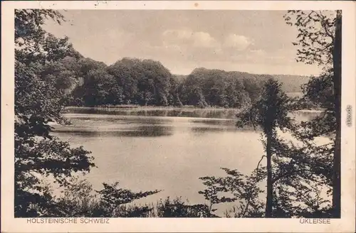 Eutin Panorama-Ansichten (Ukleisee) Foto Ansichtskarte 1933