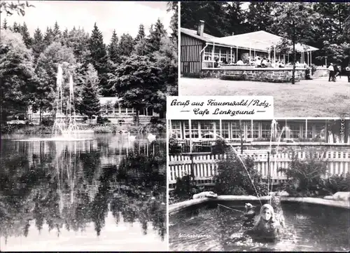 Foto Ansichtskarte  Frauenwald Café Lenkgrund 1978