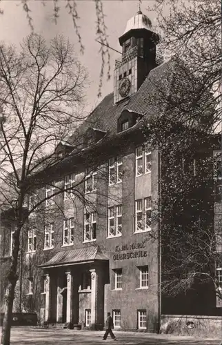 Foto Ansichtskarte Spremberg Grodk Karl-Marx-Oberschule 1963