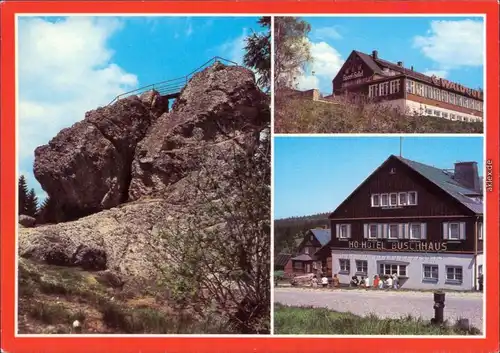 Mühlleithen Klingenthal  Sporthotel Waldgut, HO-Hotel "Buschhaus" 1981