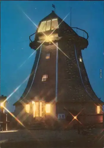 Elmenhorst Erdholländermühle Ansichtskarte Bild Heimat 1988