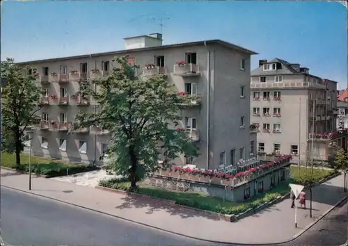 Bad Nauheim Kurheim Viktoria - Außenansicht 1978