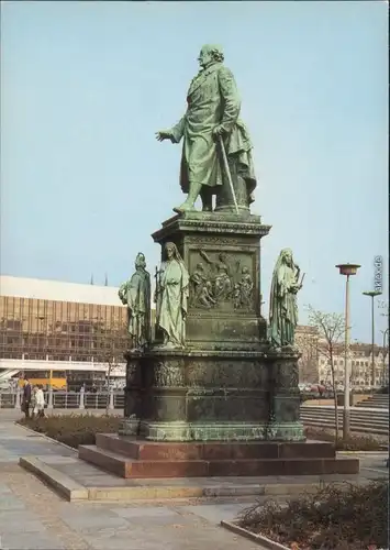 Ansichtskarte Mitte Berlin Denkmal des Freiherrn vom und zum Stein 1987