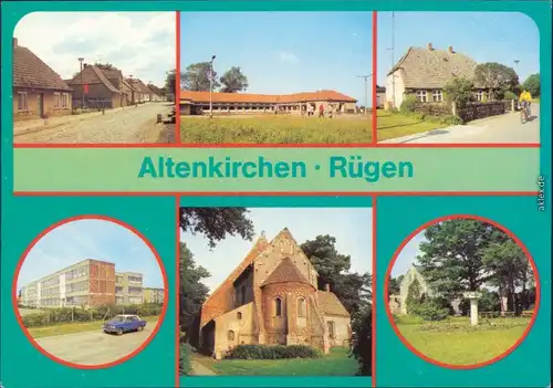 Altenkirchen (Rügen) Werner-Seelenbinder-Straße,    Oberschule 1986
