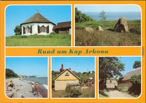 Ansichtskarte  Putgarten Ansichten rund ums Kap Arkona 1987