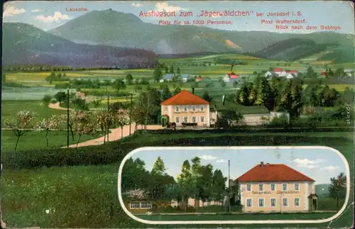 Bertsdorf Hörnitz 2 Bild: Jägerwäldchen Restauration LK Görlitz  1916