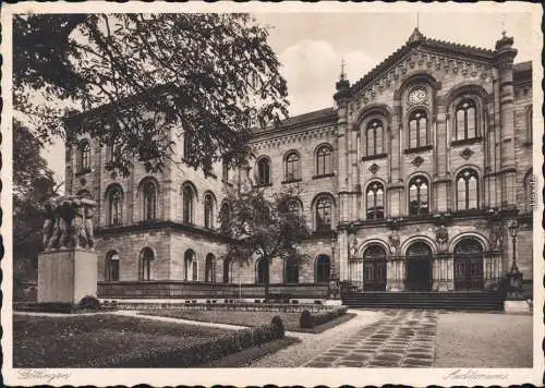 Ansichtskarte Göttingen Aula der Georg-August-Universität 1936