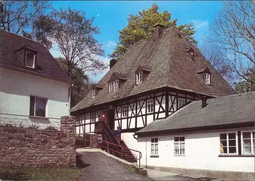 Frohnau Technisches Museum "Frohnauer Hammer" - Aufgang zur Klöppelstube 1988