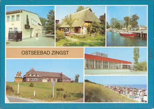 Zingst-Darss FDGB-Urlauberrestaurant "Nordlicht", Kate - Strandstraße 7   1983