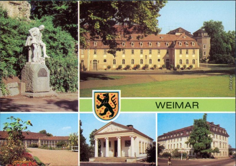 Weimar ShakespeareDenkmal, Haus der Frau von Stein