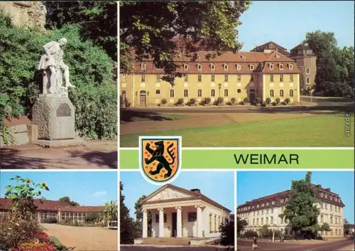 Weimar Shakespeare-Denkmal, Haus der Frau von Stein, Orangerie 1982