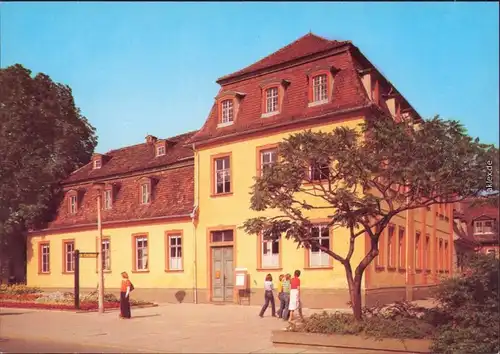 Ansichtskarte Weimar Wittums-Palais 1982