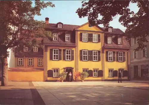 Ansichtskarte Weimar Schillerhaus 1982