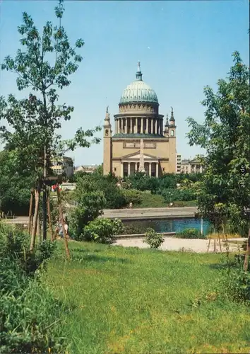 PAnsichtskarte Potsdam St. Nikolaikirche 1988