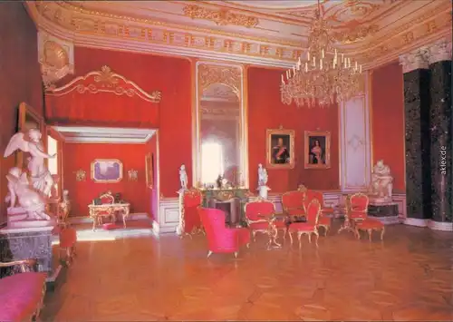 Ansichtskarte Potsdam Orangerie: Malachitzimmer 1982