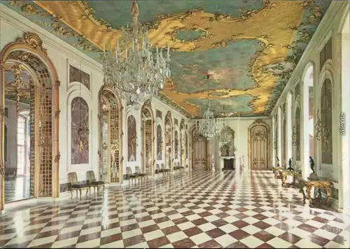 Brandenburger Vorstadt-Potsdam Neues Palais: Marmorgalerie 1980