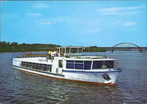 Potsdam Weiße Flotte Potsdam  Ansichtskarte  Dampfer xxx 1978