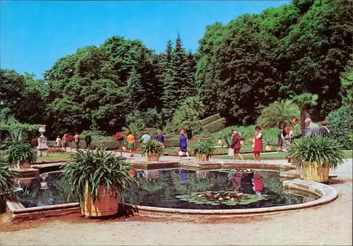 Potsdam Schlosspark Sanssouci: Sizilianischer Garten 1977