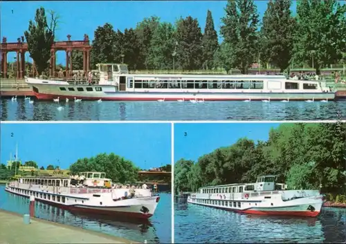 Potsdam Weiße Flotte Potsdam Ansichtskarte xx 1973