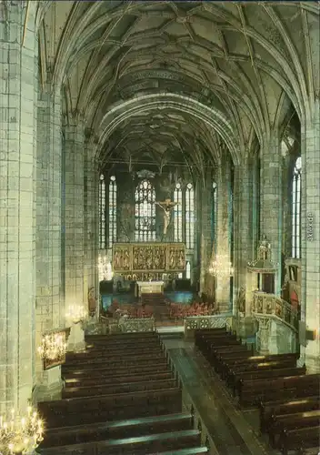 Zwickau Marienkirche/ Dom   Ansichtskarte  1989