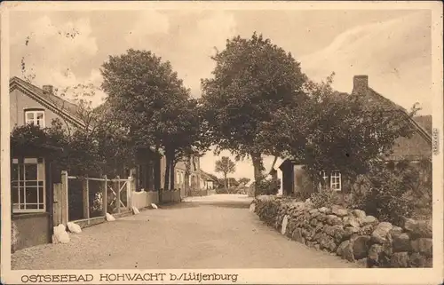 Hohwacht Dorfstraße Ansichtskarte  b Lütjenburg Ansichtskarte 1937