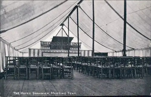 Swanwick (Derbyshire) The Hayes Conference Centre: Meeting Tent 1922