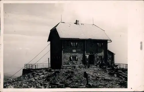 AK Granitzen-Obdach Zirbitzkogel Schutzhaus 1960 Stempel Alpengasthof Schmelz