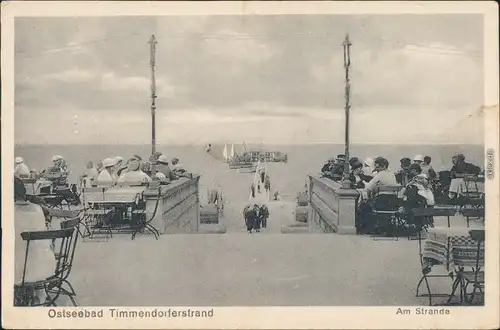 Timmendorfer Strand Am Strande - Restauration - Terrasse 1924 